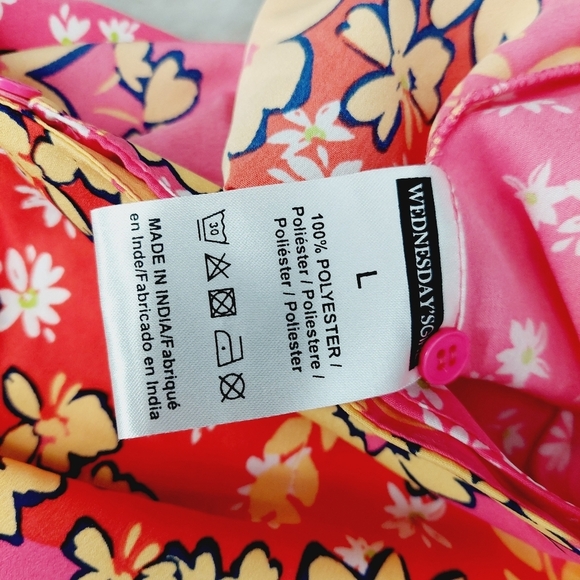 Vibrant Floral Wrap Midi Skirt - Picture 10 of 12